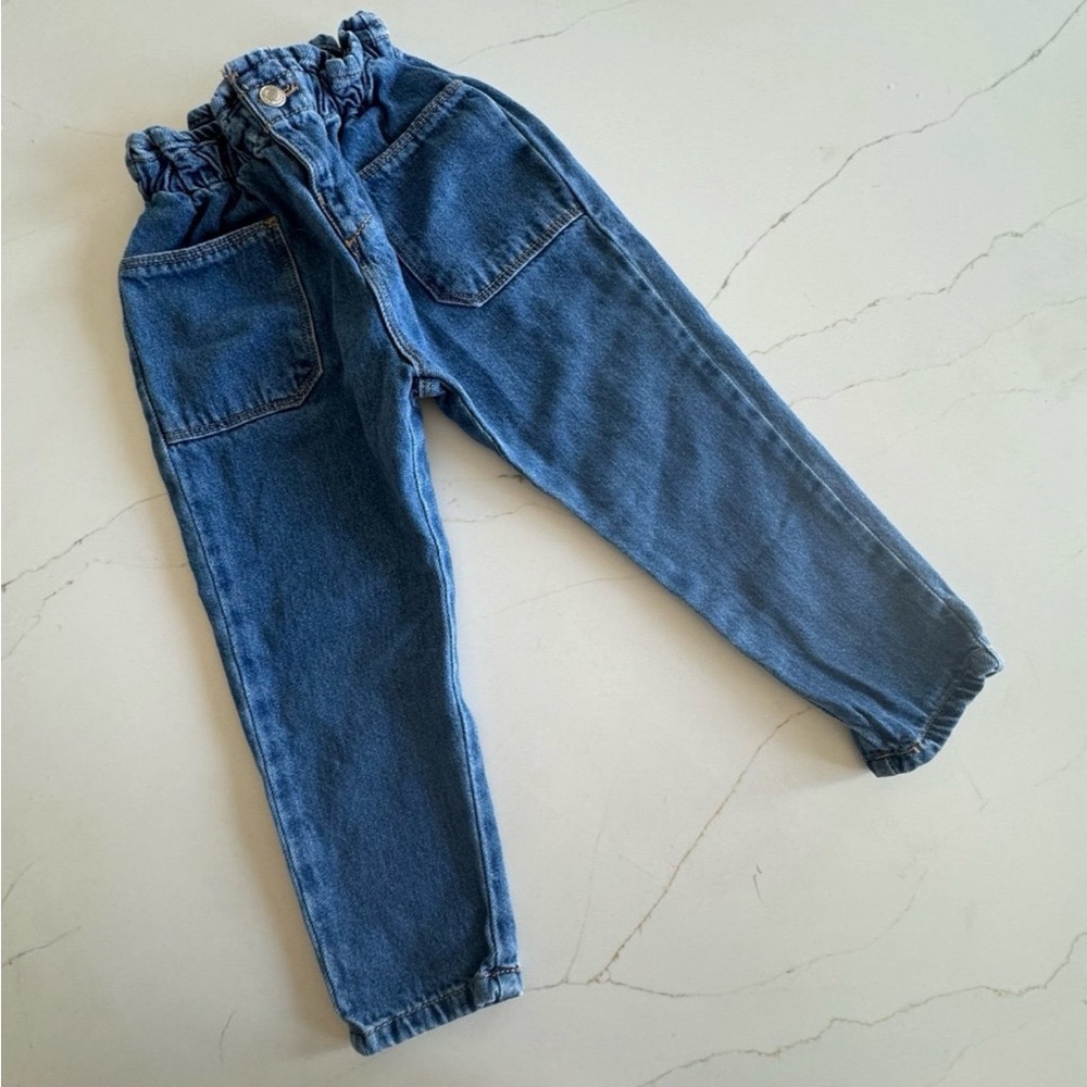 Zara paperbag jeans size 3-4t